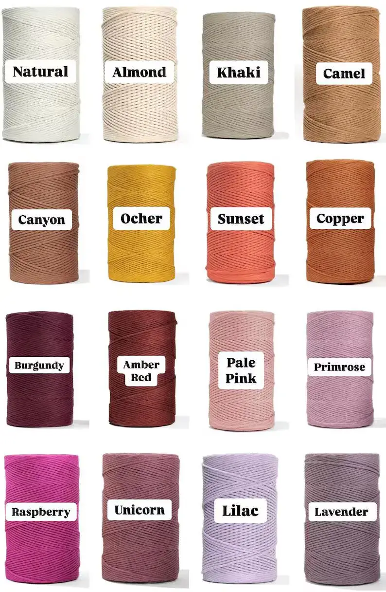 Macrame by Deidre – wholesale Flaskräcke/-hållare – Handgjord makramé vattenflaskhållare för storlekar upp till 40 oz5