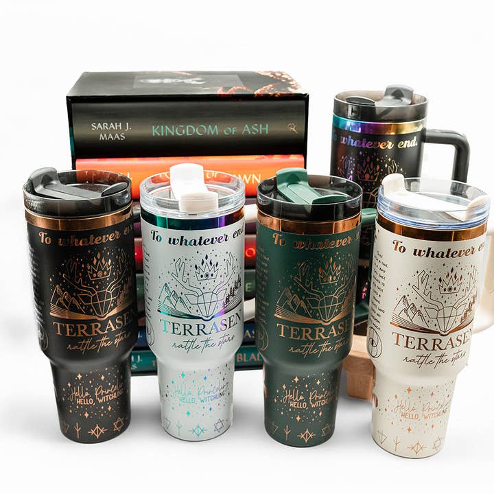 zoo&roo - Wholesale Insulated Mug/Tumbler - Throne of Glass 40 oz engraved tumbler | officially licensed20
