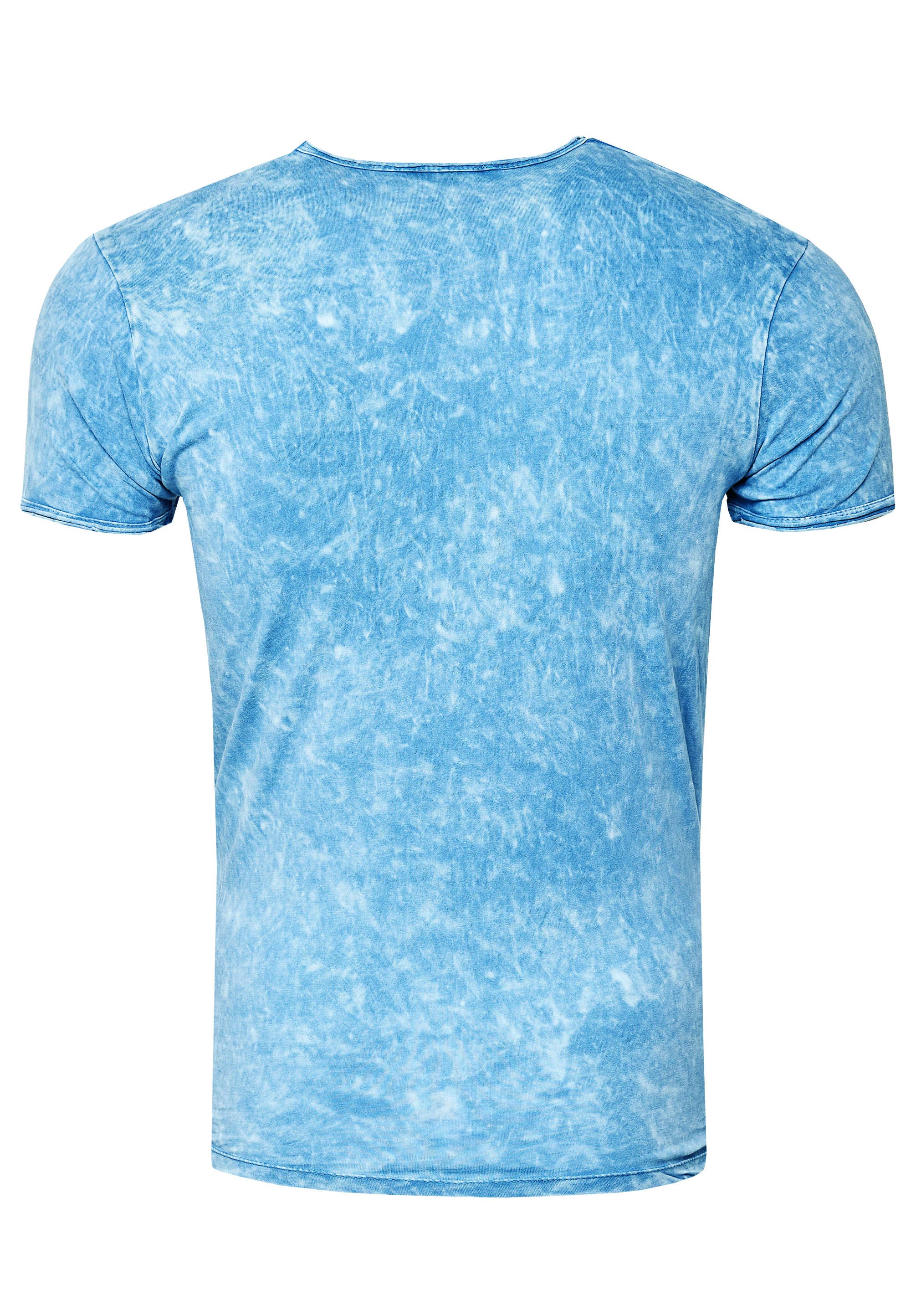 Rusty Neal - Wholesale Screen Printed T-Shirt - Men's - Faded T-Shirt with Front Print 2281