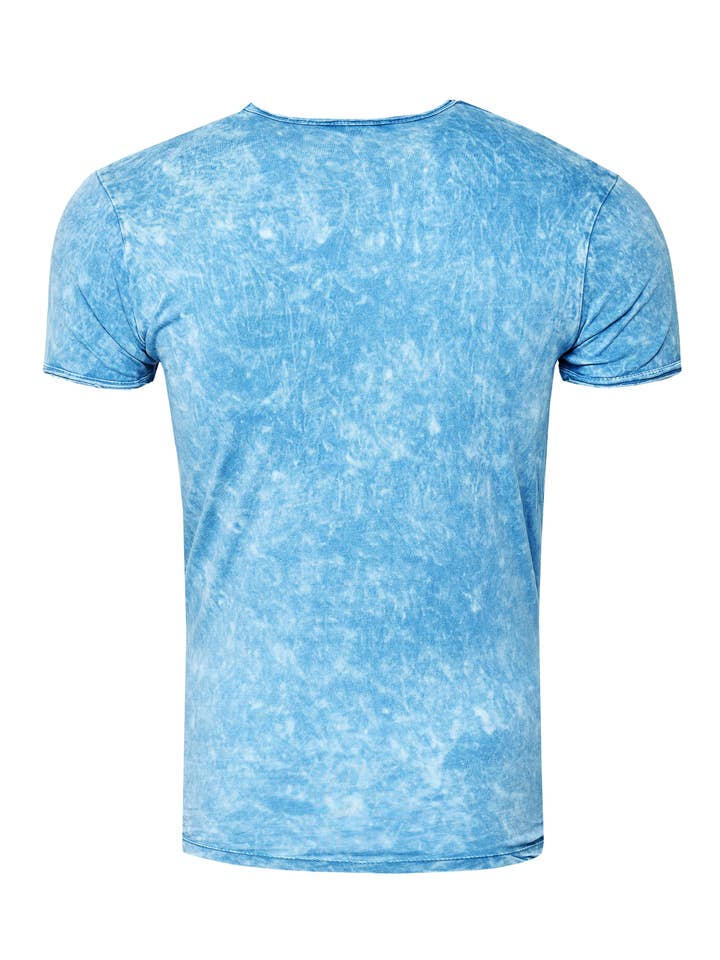 Rusty Neal - Wholesale Screen Printed T-Shirt - Men's - Faded T-Shirt with Front Print 2281
