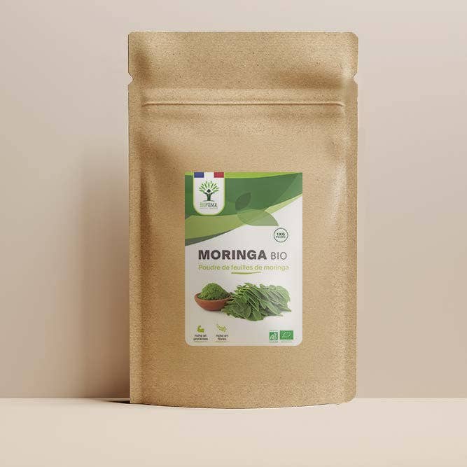 Bioptimal - Wholesale Protein/Superfood Powder - Organic Moringa powder - Packaged in France - Vegan2