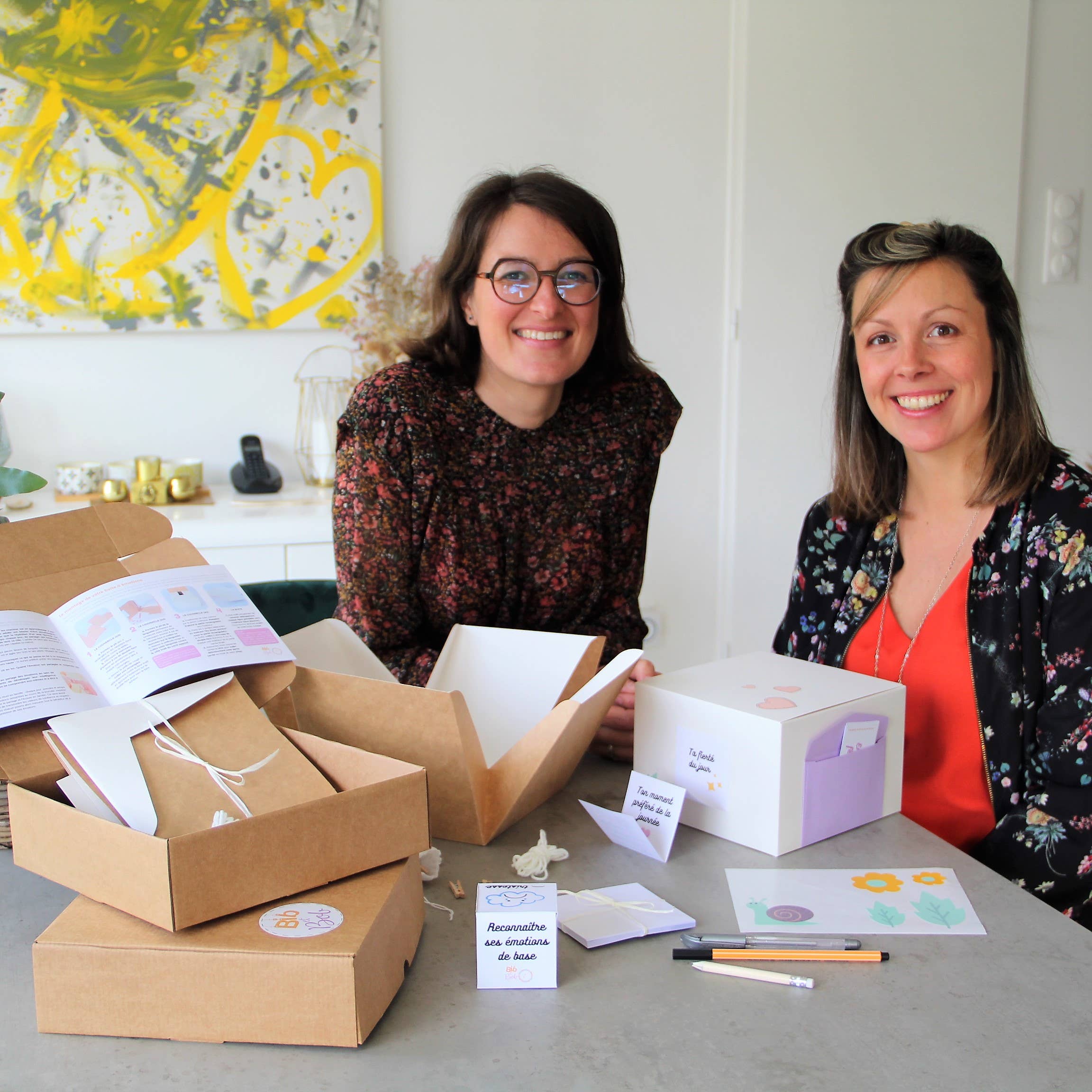 Bib et Bob - Wholesale DIY Craft Kit - Kids - Family Ritual Kit - Managing Emotions with the Child1