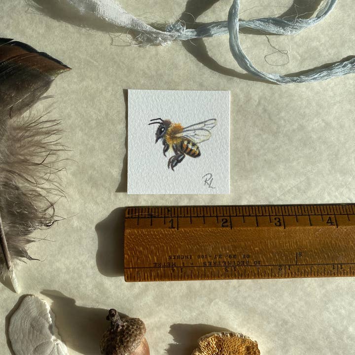 Rebekah Lowell Creative Studio - Wholesale Art Print - Honeybees Little Print6