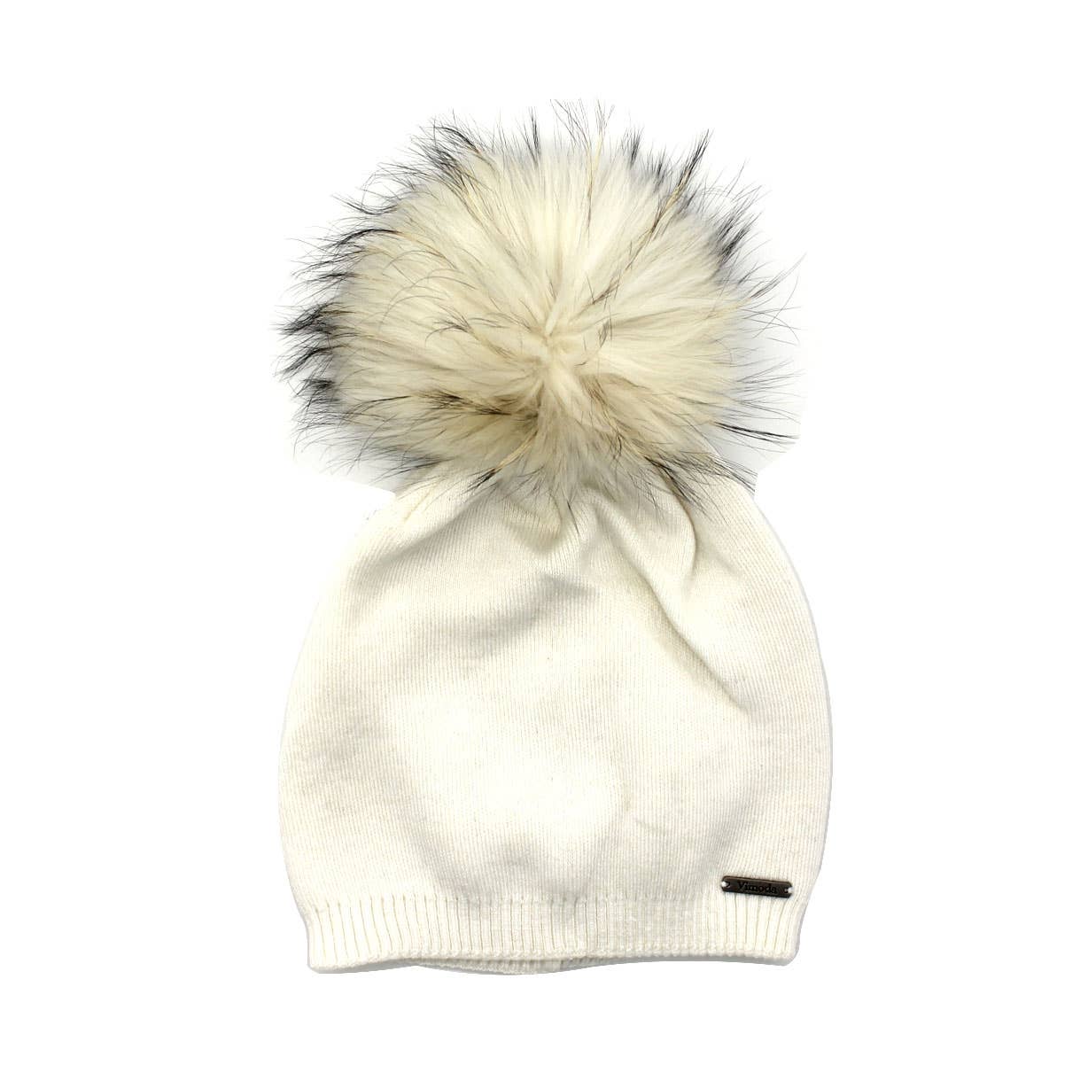 Vimoda - Vente Bonnet – femme - Bonnet avec pompon amovible7