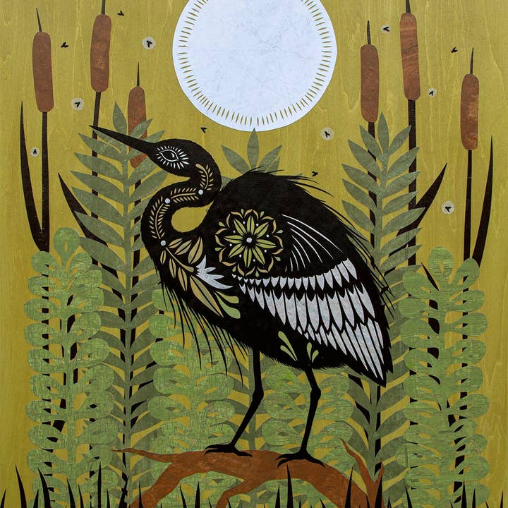 Quiet Jubilation Kunstdruck aus geschnittenem Papier, 30,5 x 35,6 cm für den Großhandel von Rural Pearl: Cut Paper Art by Angie Pickman