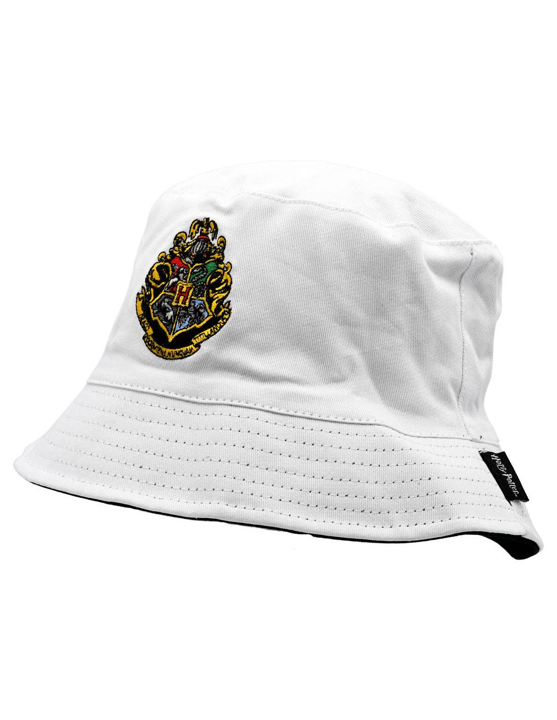 COTTON DIVISION - Vente Bob – unisexe - Chapeau Badge Hogwarts Harry Potter Bob1