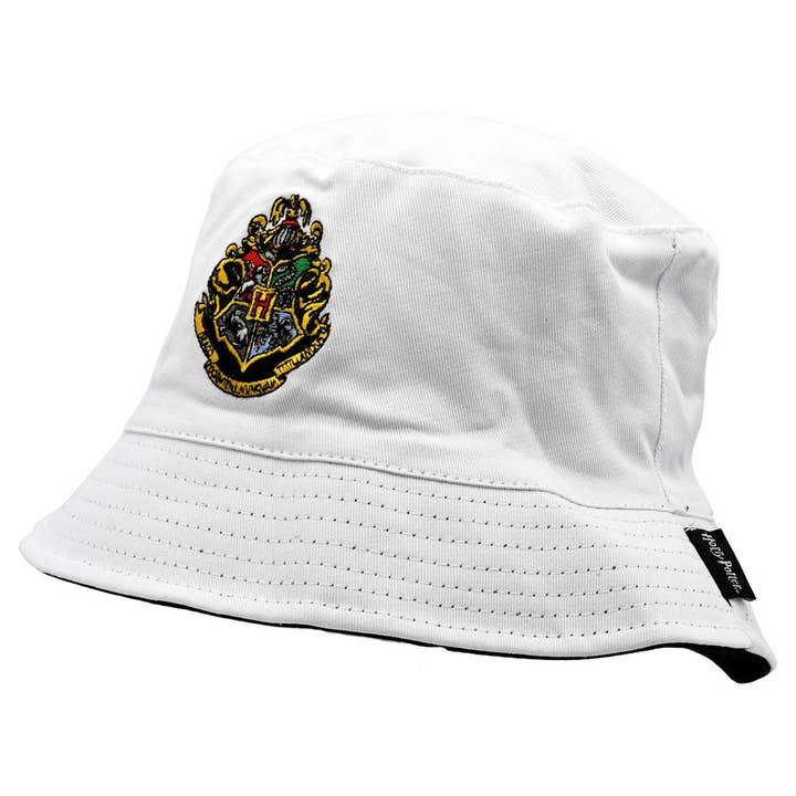 COTTON DIVISION - Vente Bob – unisexe - Chapeau Badge Hogwarts Harry Potter Bob1