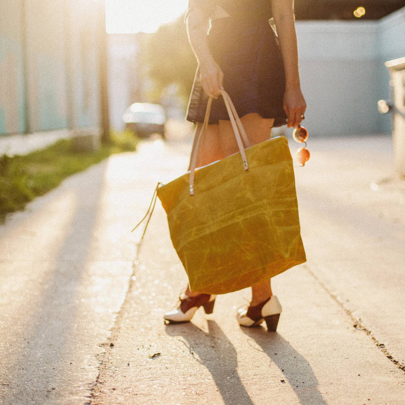 Newton Supply Co - Vente Tote bag – femme - tote zippé en toile cirée5