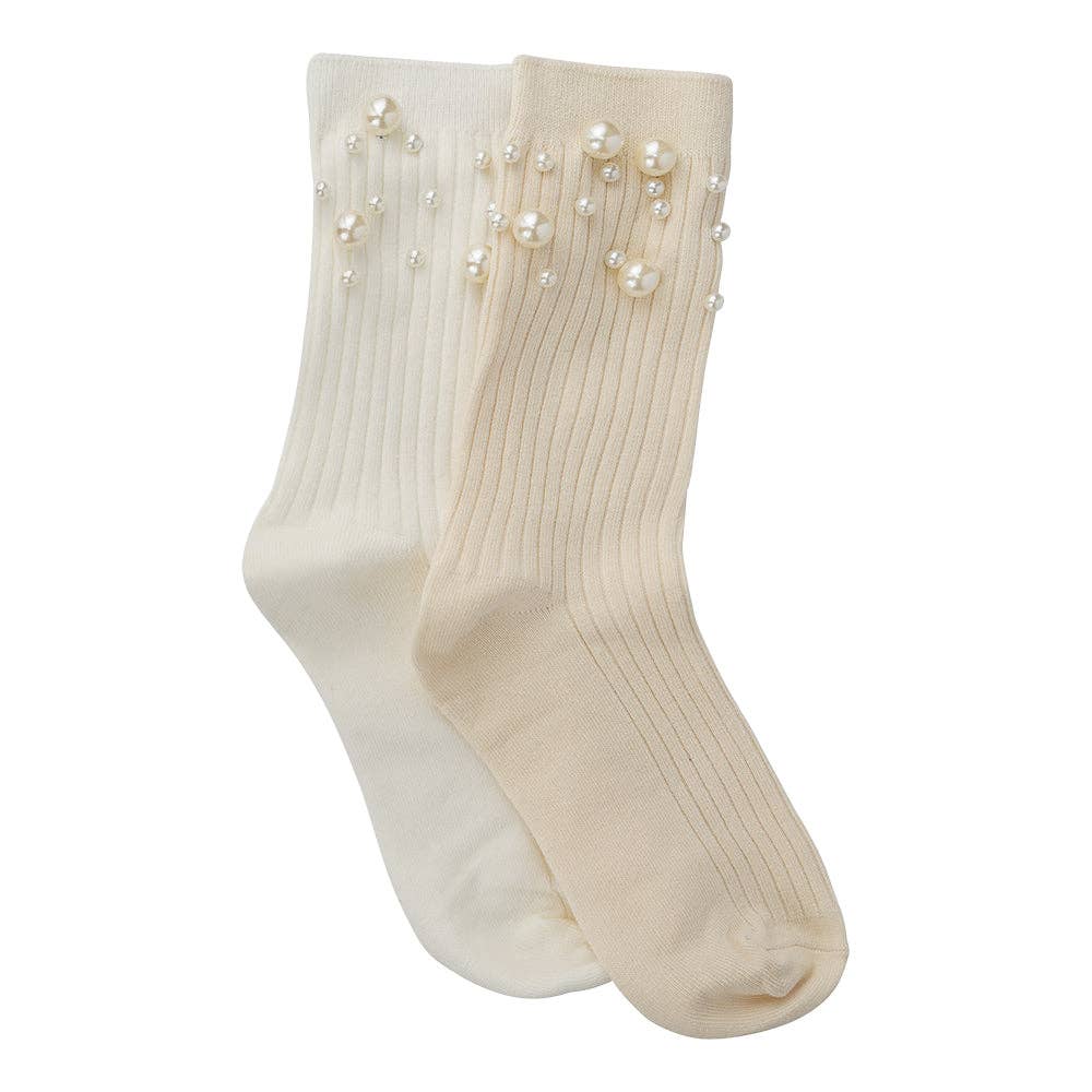 limlim - Wholesale Socks - Women's - PEARL RIBBED SOCKS0