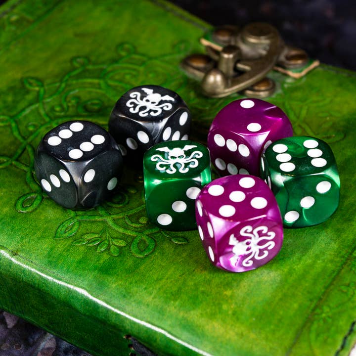Steve Jackson Games - Wholesale Dice - Cthulhu d6 Dice Set2
