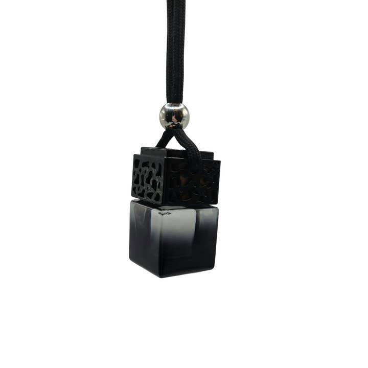 Empty Hanging 8ml Glass Car Air Freshener Bottle (20 pack) B for wholesale by The Sunnah Path