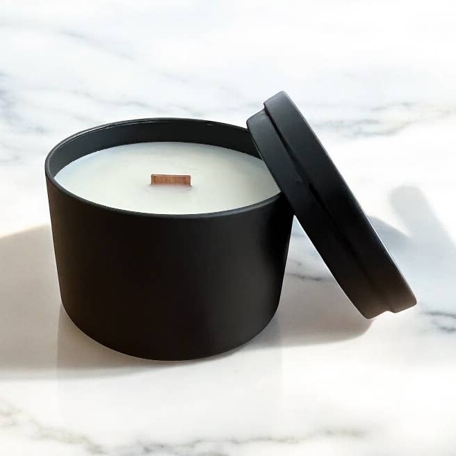 WHITE LABEL CANDLE - Big Tin Scented Candles 8oz for wholesale by LeBox Gifts