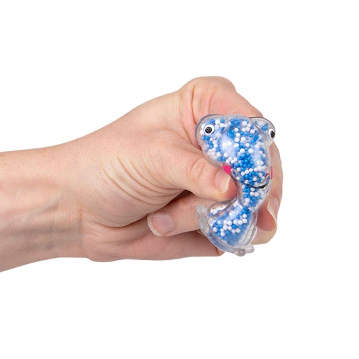 JSBlueRidge Toys - Wholesale Fidget toy – Kids - Mini Frog Squeezy Bead Fidget Kids Toy- Assorted2