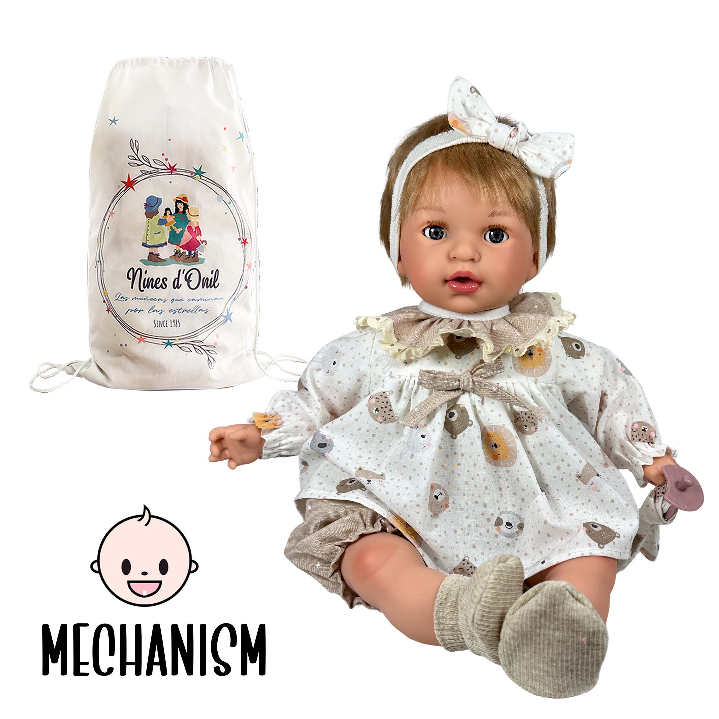 Nines Artesanals d'Onil Dolls - Wholesale Doll - Kids - NOA BLONDE DOLL1