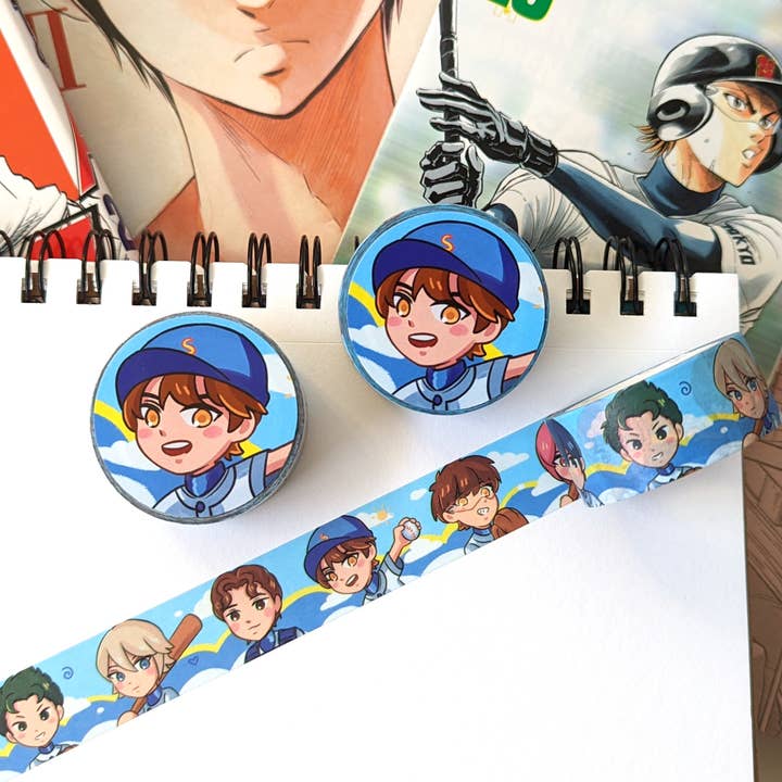Ace of Diamond Washi Tape for wholesale by shiinapop