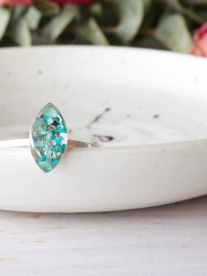 Dainty Marquise Ring for wholesale by Flora and Forest Jewellery