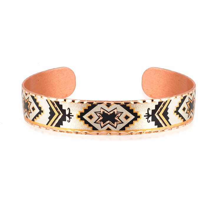 BNS 721 Copper Native American Cuff Bracelets for wholesale by COPPER ARTS INC.