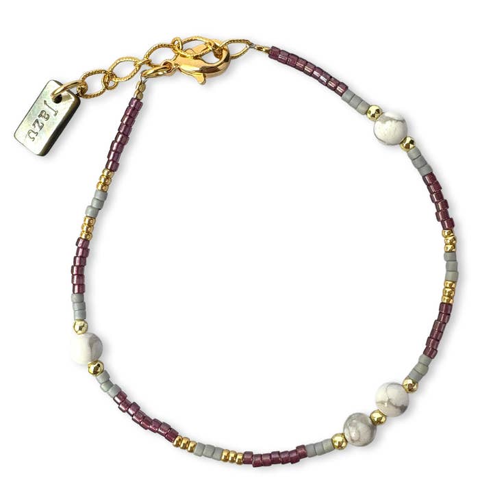 Jazu Jewellery – Pulseira de missangas por atacado – Pulseira com miçangas e pedras semipreciosas11