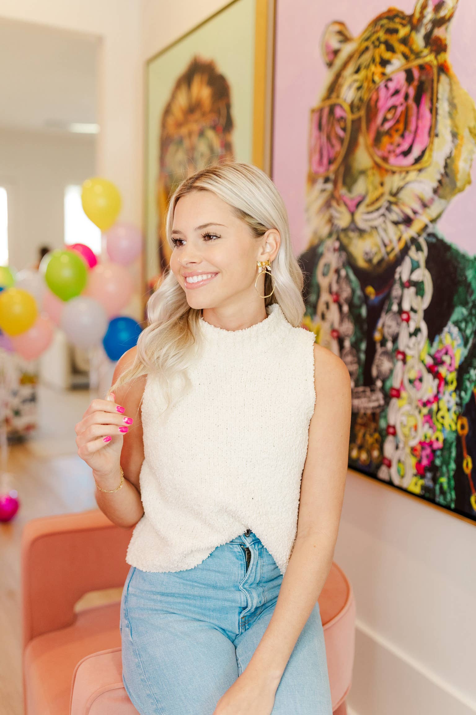 Taylor Shaye Designs - Wholesale Dangle Earrings - Gold Bethany Bow Hoops2