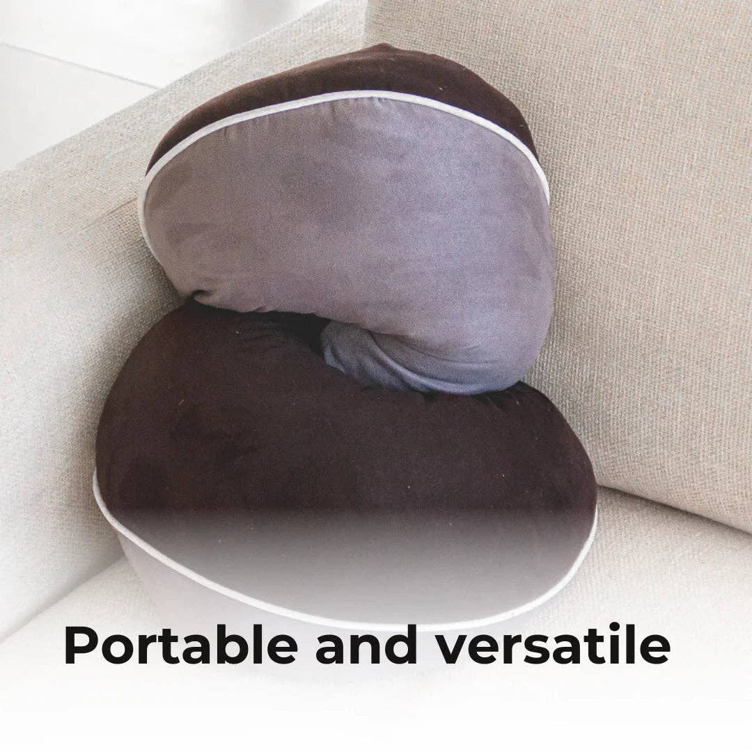 Valari - Wholesale Chair Cushion - Premium Suede - Grey/Black5