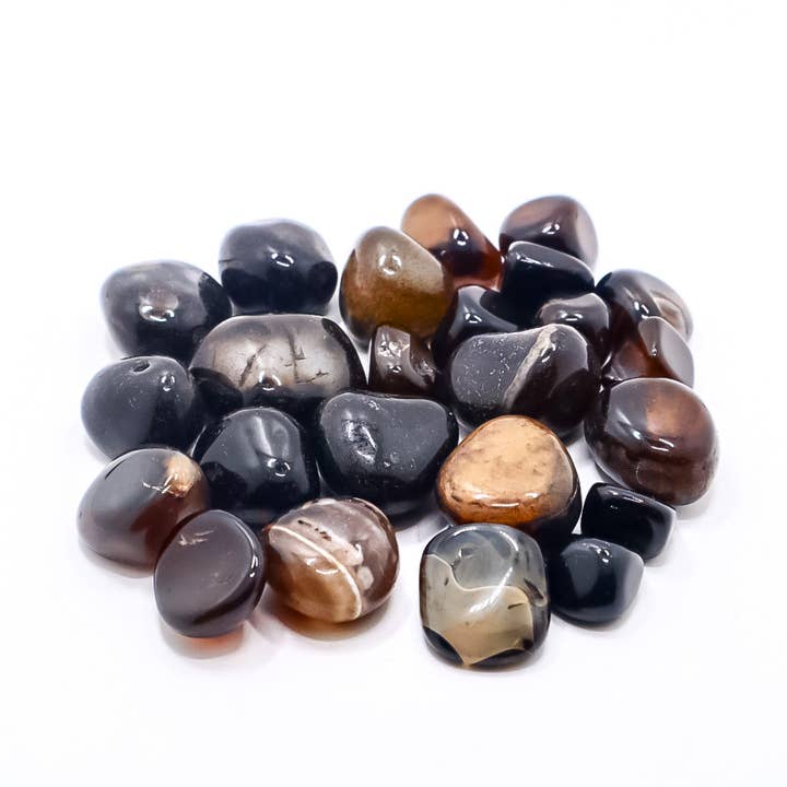 Botswana Agat Crystal Tumble Stone för wholesale av Portals and Palms LLC