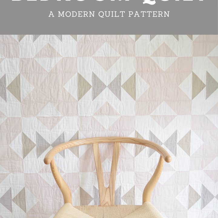 Sewn - Wholesale Craft Sewing Kit - Bedroom Quilt PAPER Pattern9