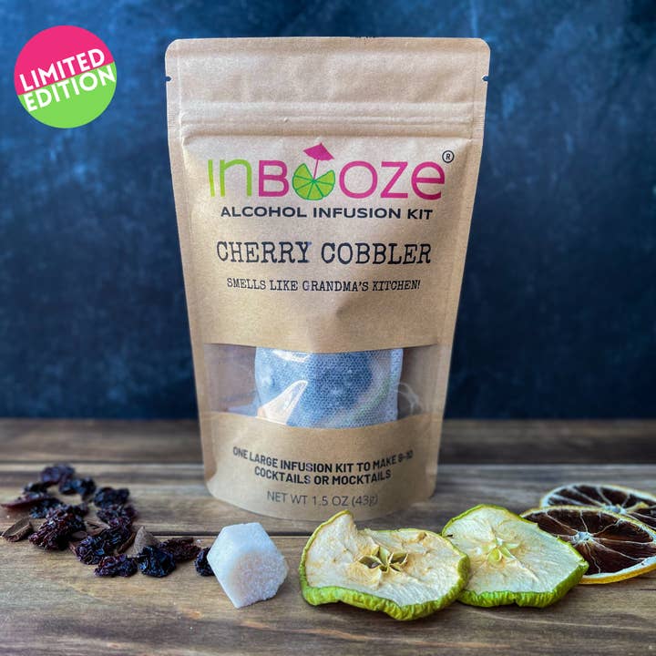 Kit de Cóctel de Infusión de Alcohol de Cherry Cobbler para venta al por mayor de InBooze