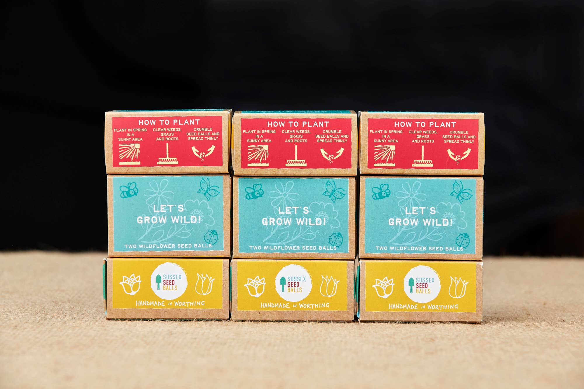 Sussex Seed Balls - Vente Graines de plantes - Coffret cadeau de boules de graines Grow Wild, avec deux boules de graines de fleurs sauvages4