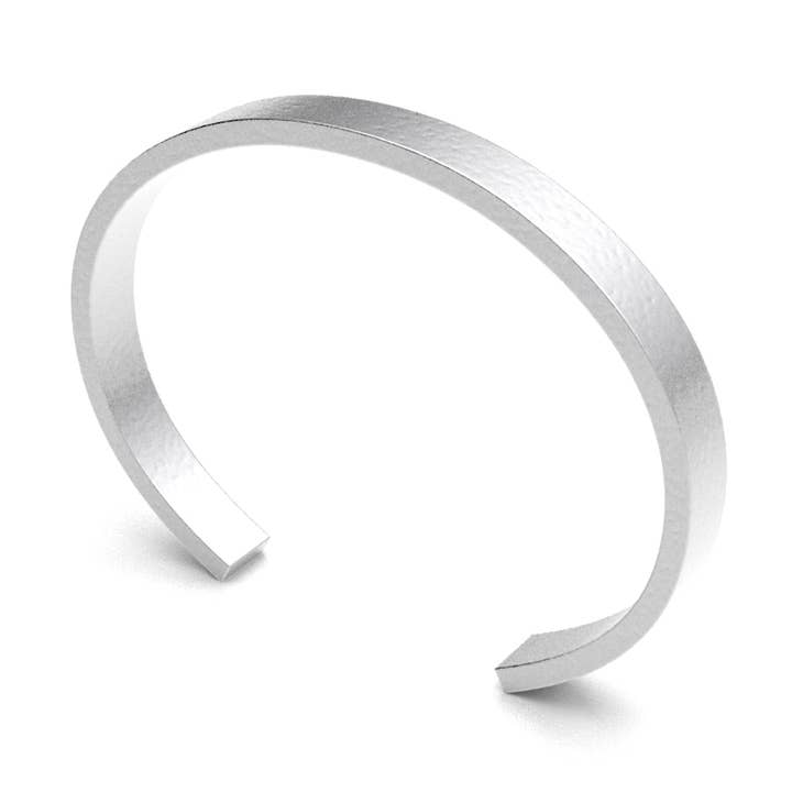 Manchette simple de 6 mm pour la vente par Zina Sterling Silver