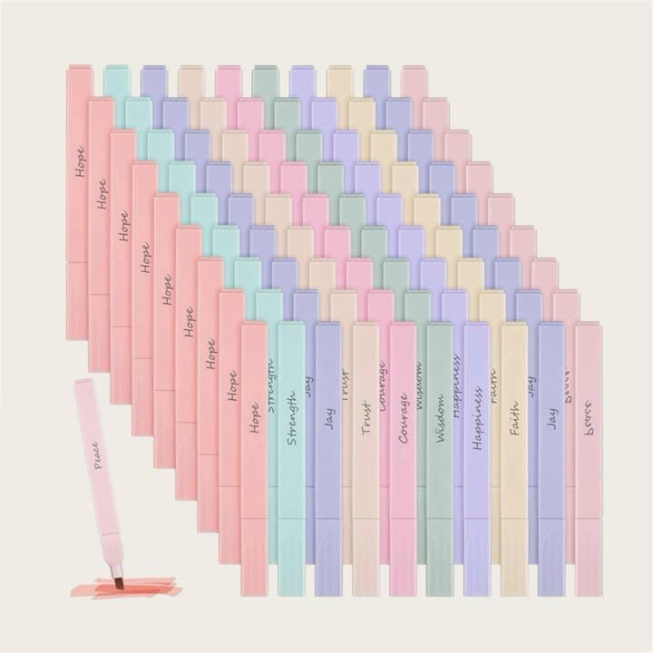 Surligneurs à thème chrétien pour la vente par Ella Blue