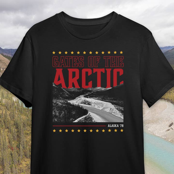 Gates of the Arctic National Park Shirt - Extended Sizing for wholesale by Shannon Nichole Art