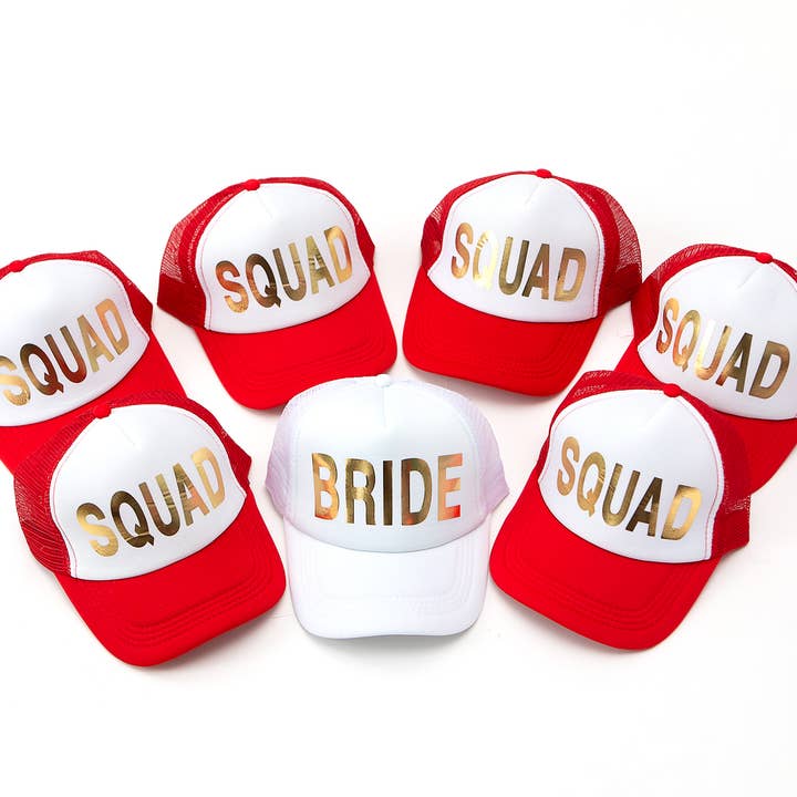 Sisters G Kids - Wholesale Fedora - Women's - Bride Squad and Bride Trucker caps 10