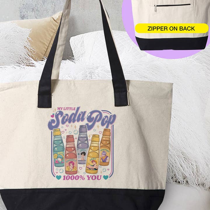My Little Soda Pop Kpop Saja Demon Inspired Tote Bag for wholesale by House Of Rodan