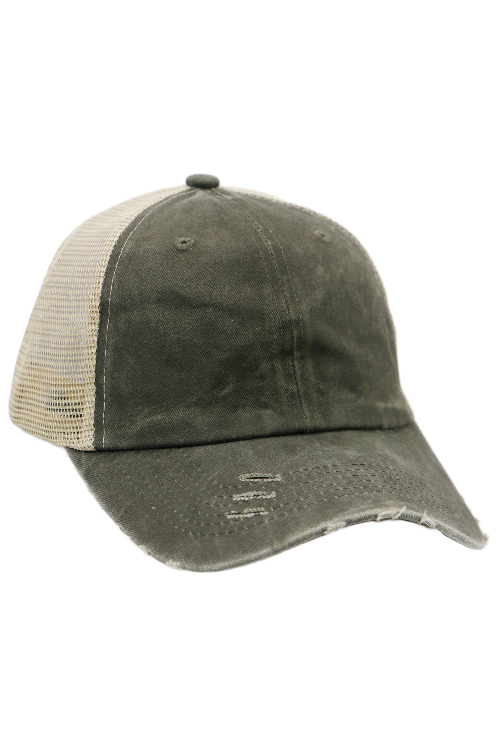 Cap Zone - Vente Casquette de camionneur – unisexe - Casquette de camionneur non structurée teinte en vêtement délavé bicolore11