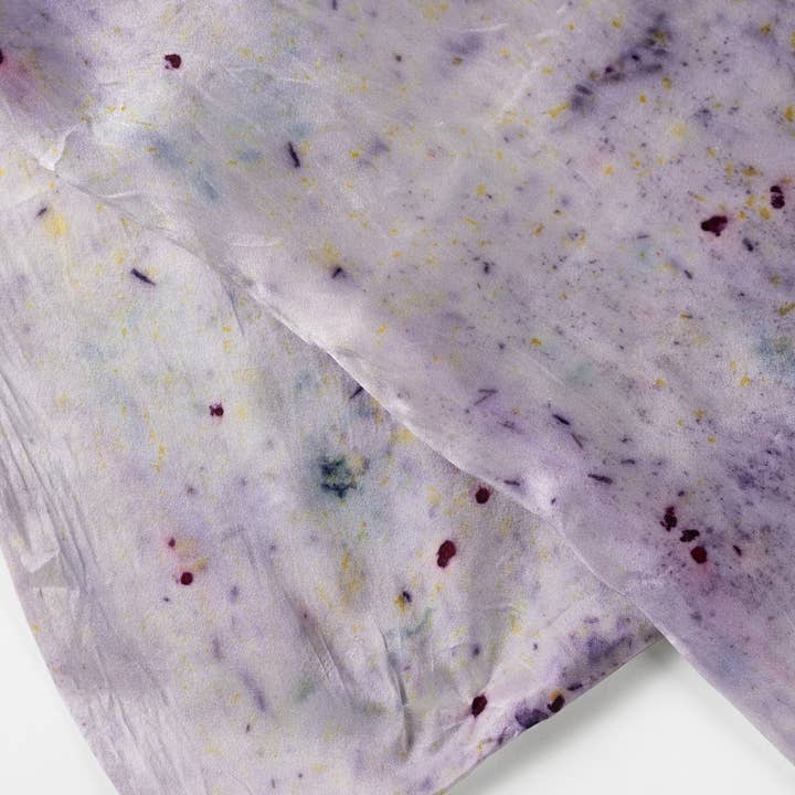 DYE KWEEN - Wholesale Bedding Pillowcase/Sham - Abstract Botanically Dyed Silk Pillowcase8