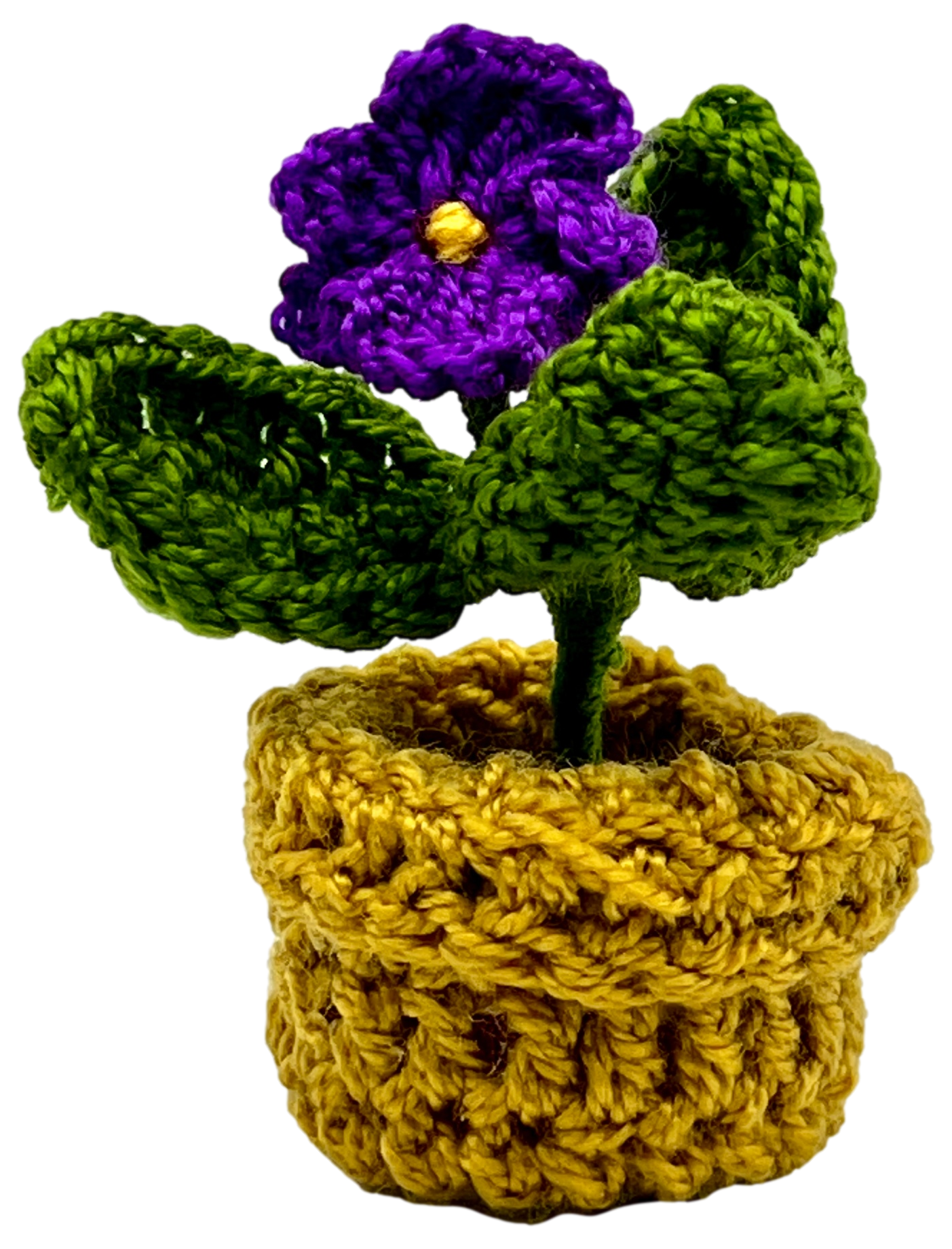 HDIF-USA - Wholesale Artificial Flowers - Crocheted Mini Flower Pots9