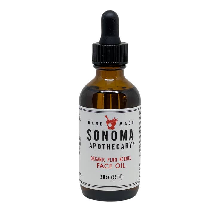 Face Oil - Organic Plum Kernel, Lightweight Hydration for wholesale by Sonoma Apothecary