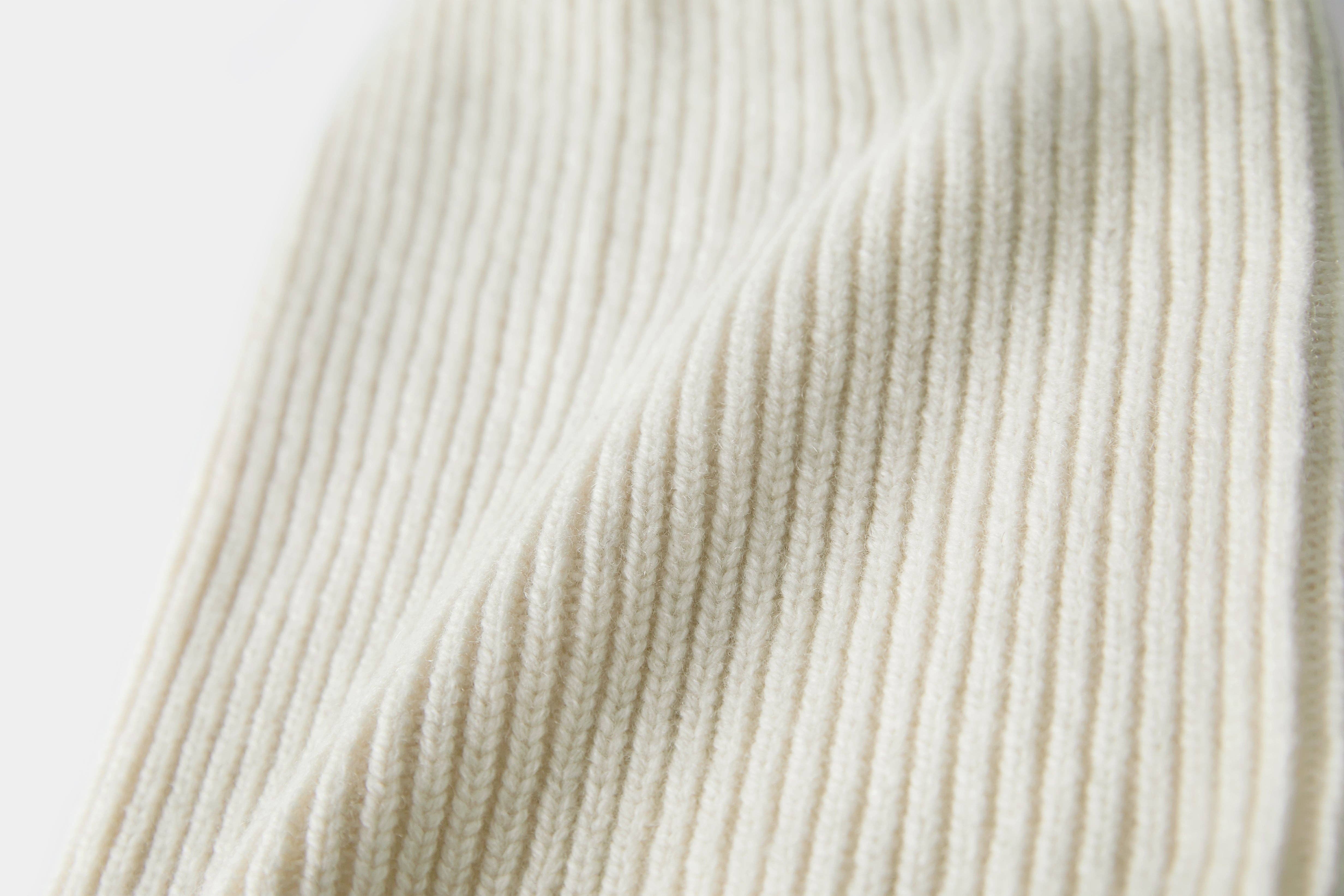 Avorio Cuffia unisex in cashmere e lana in vendita all'ingrosso su Faire1