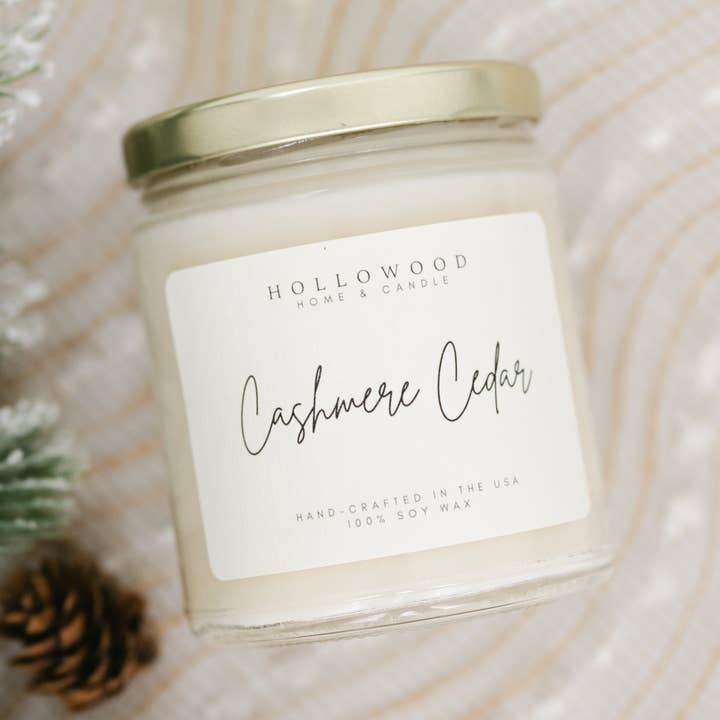 CASHMERE CEDAR | HOLIDAY | CANDLES for wholesale by HOLLOWOOD FRAGRANCE