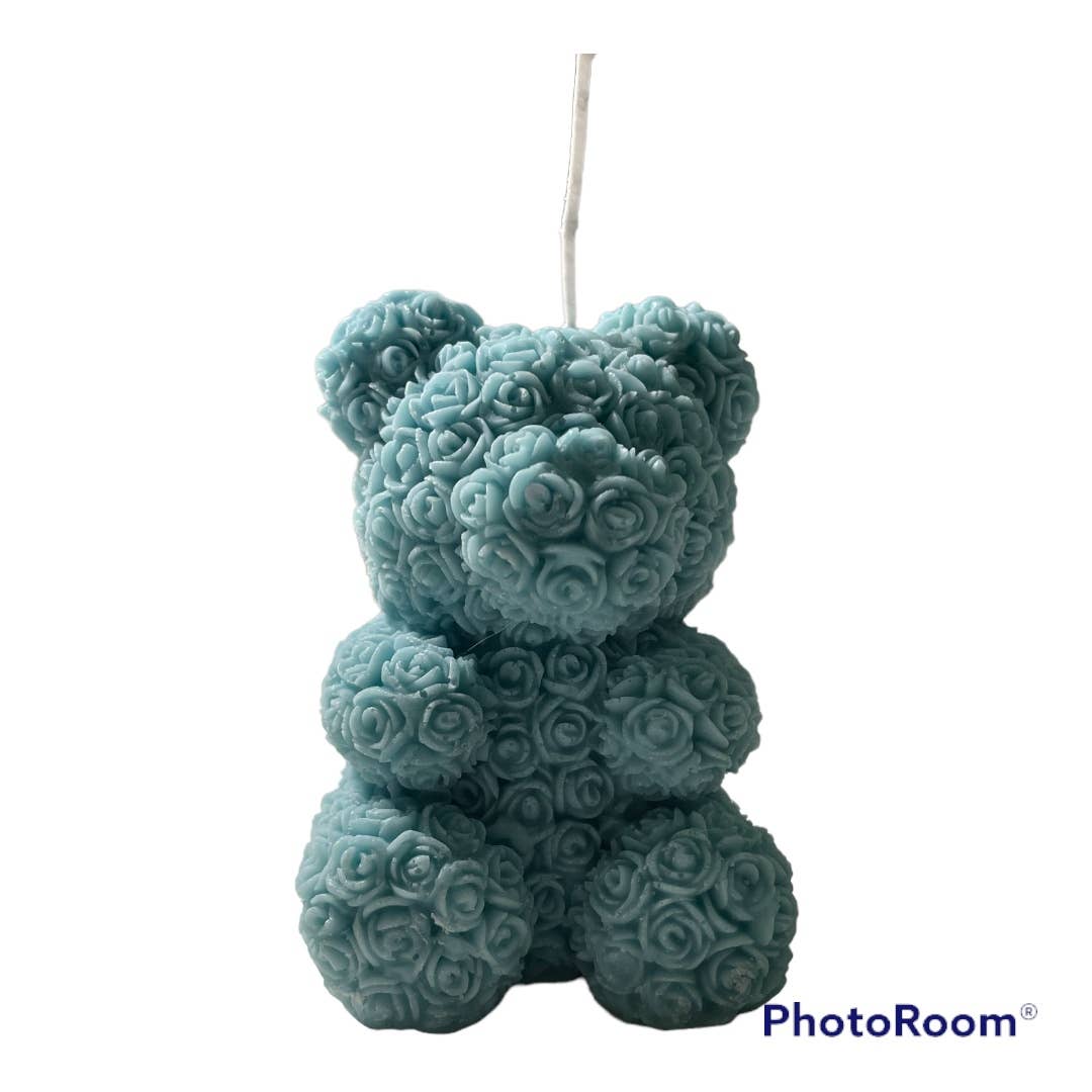 AtelierCMXII - Vente Bougies originales - Bougie ours en peluche Rosey - Nouveauté8