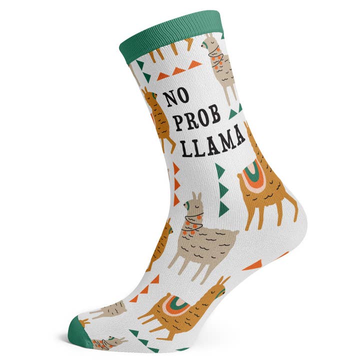 Socks To Be You - Wholesale Socks - Unisex - No Prob-Llama Socks