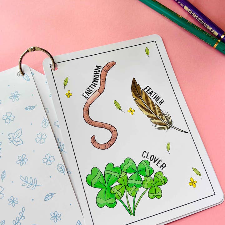 Pixiecraft – wholesale Learning cards – Child & baby – Nature Explorer Scavenger Hunt Cards- Illustrated Educational Activity Cards for Kids2