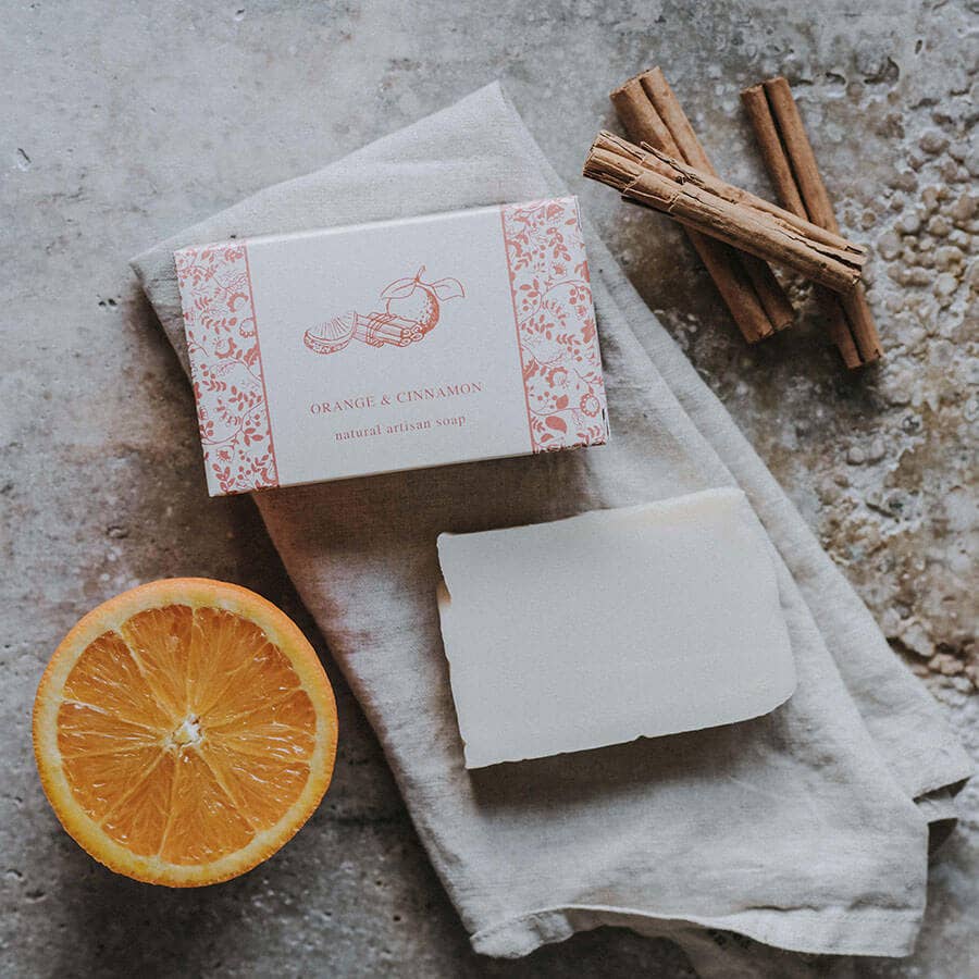 The Dartmoor Soap Company – wholesale Bar Soap – Orange And Cinnamon Soap1