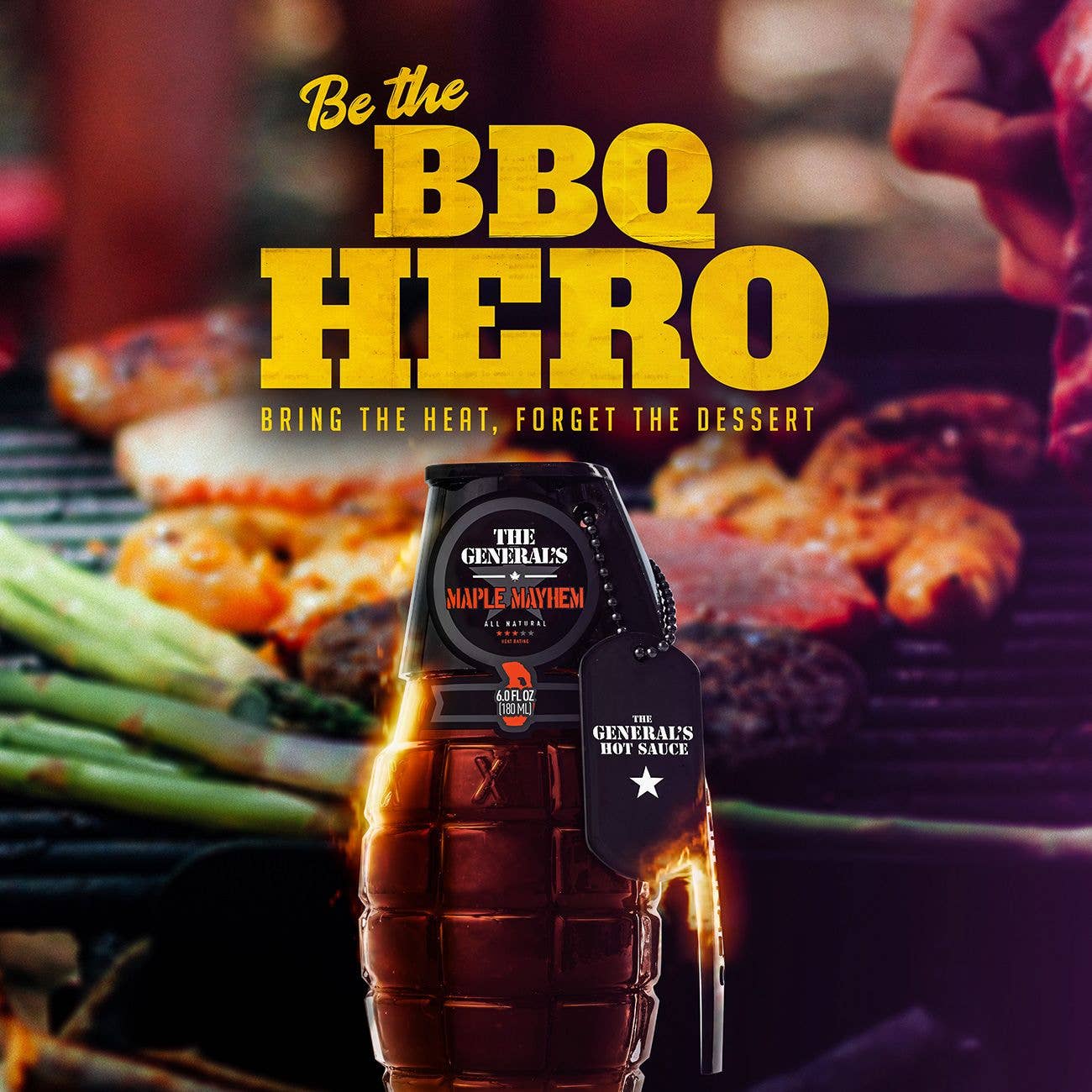 The General's Hot Sauce - Wholesale Hot Sauce - Maple Mayhem - The General's Hot Sauce3