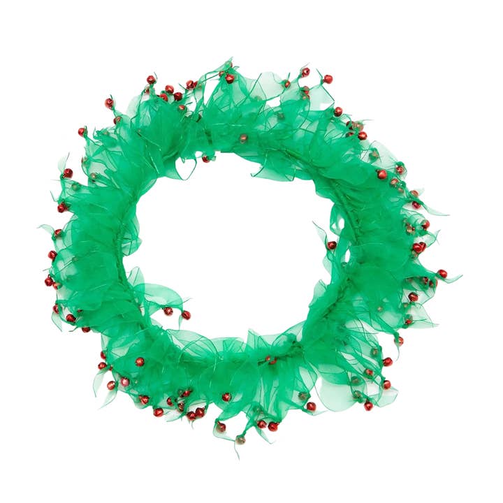 Midlee Designs - Wholesale Pet collar – Dog - Midlee Wreath Jingle Bell Decorative Dog Collar0