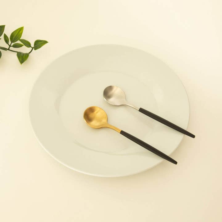 Corto Duo - Luxury Dessert Spoons - Set of 6 for wholesale by VASTELLI
