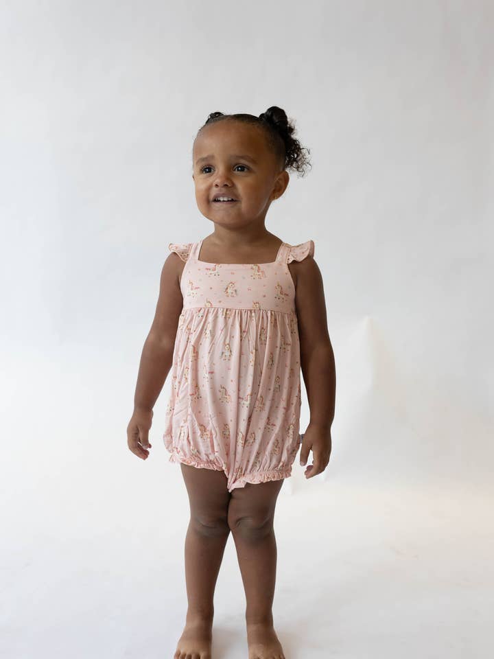 Unicorn Bubble Romper for wholesale by House of Henry