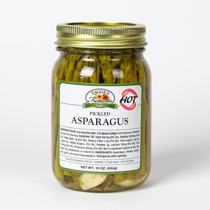 Pickled Asparagus for wholesale by Tagge's Famous Fruit