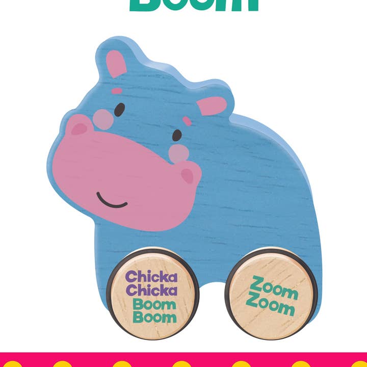 Chicka Chicka Boom Boom - Zoom Zoom Hippo for wholesale by BeginAgain