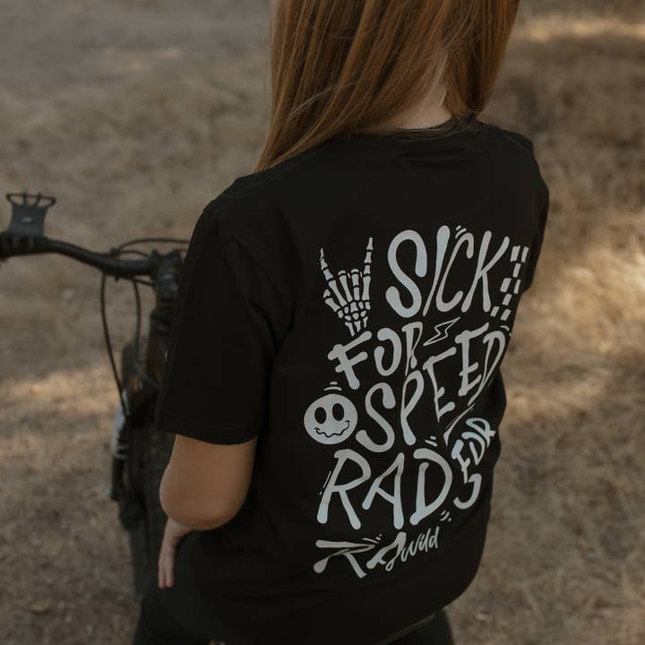 Strictly Wild - Wholesale Screen Printed T-Shirt - Kids - Sick For Speed Rad For Racing T-Shirt2